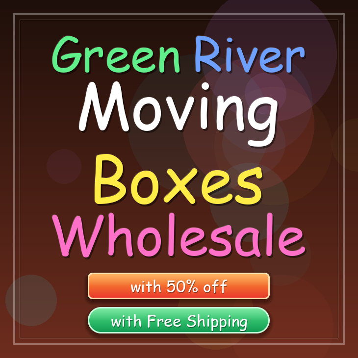 Green River moving boxes