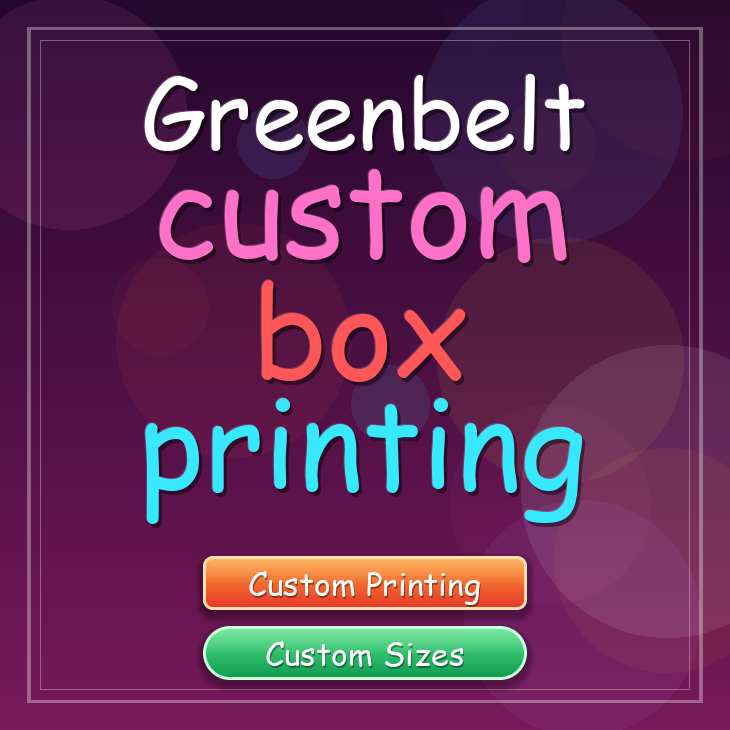 Greenbelt custom box printing
