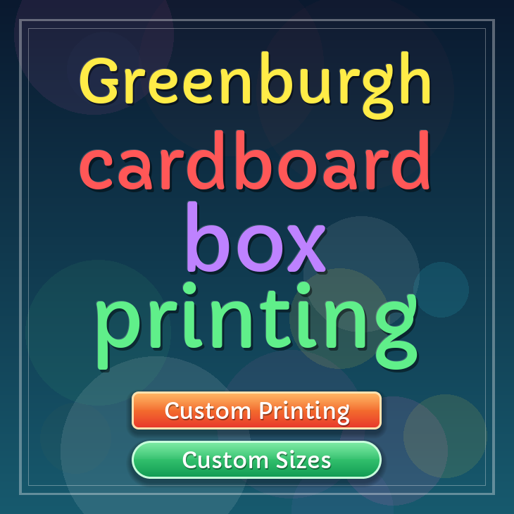 Greenburgh cardboard box printing