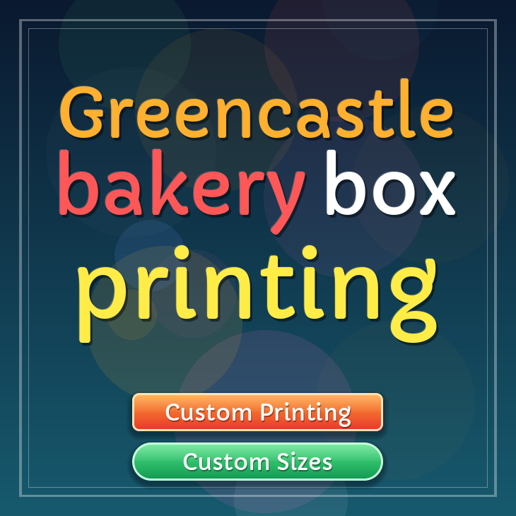 Greencastle bakery box printing