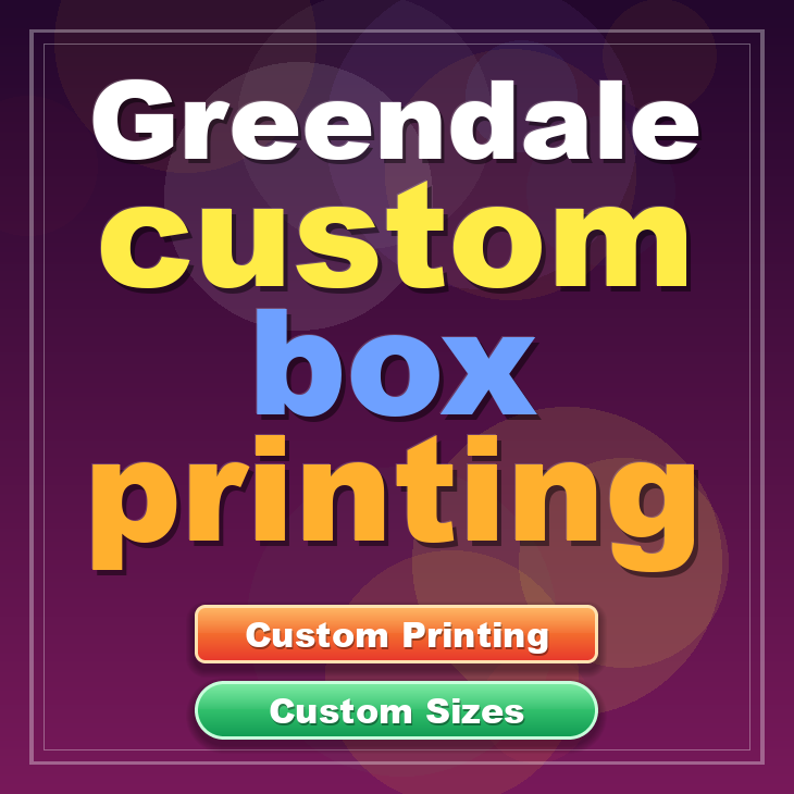 Greendale custom box printing