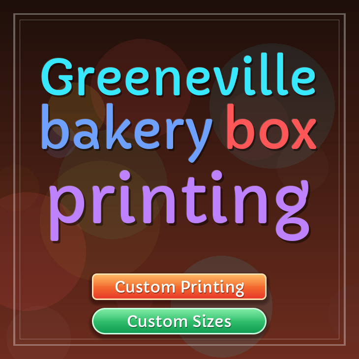 Greeneville bakery box printing