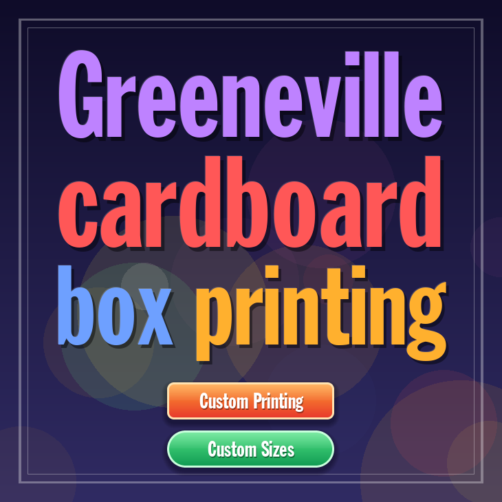 Greeneville cardboard box printing
