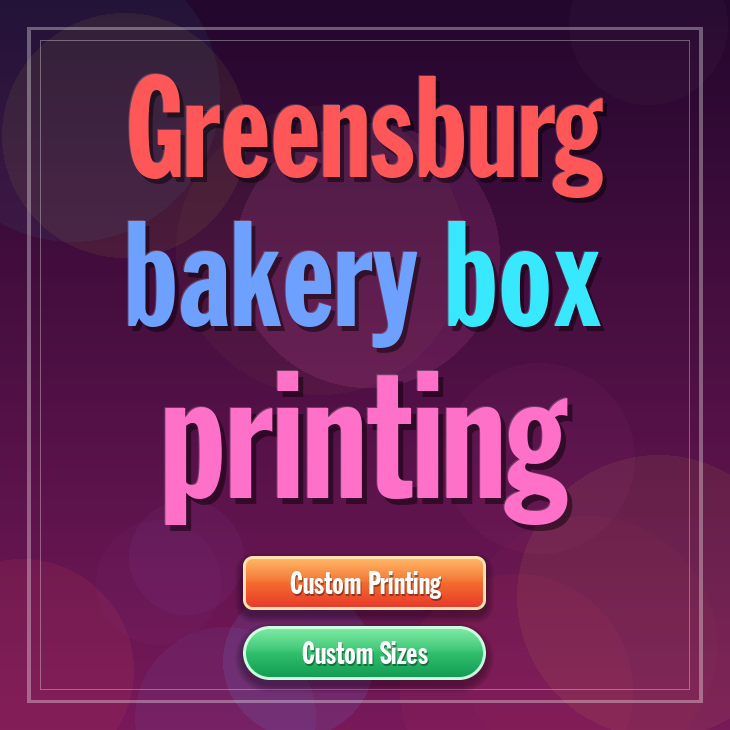 Greensburg bakery box printing