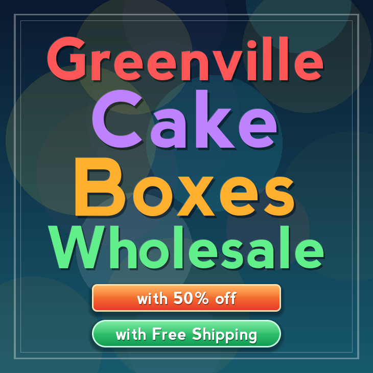 Greenville cake boxes