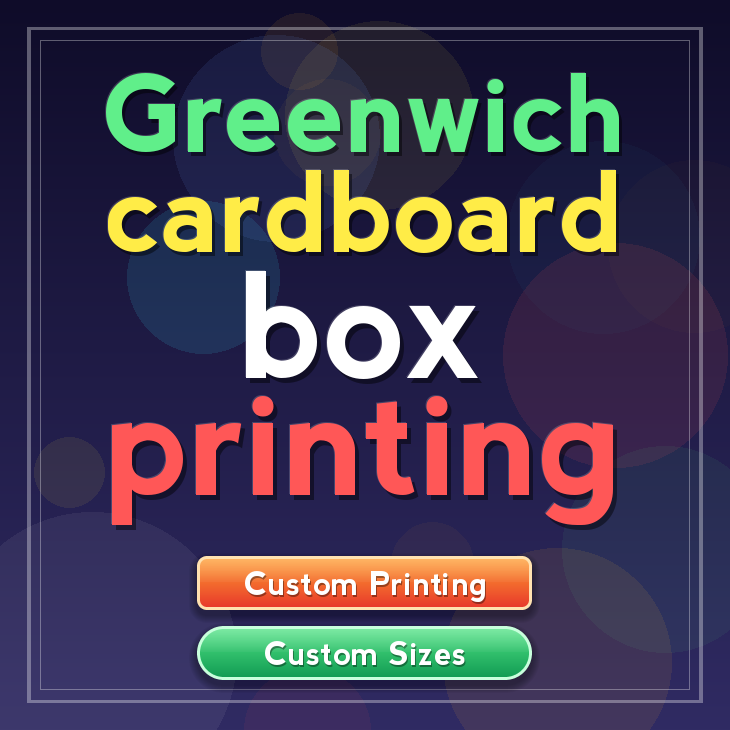 Greenwich cardboard box printing