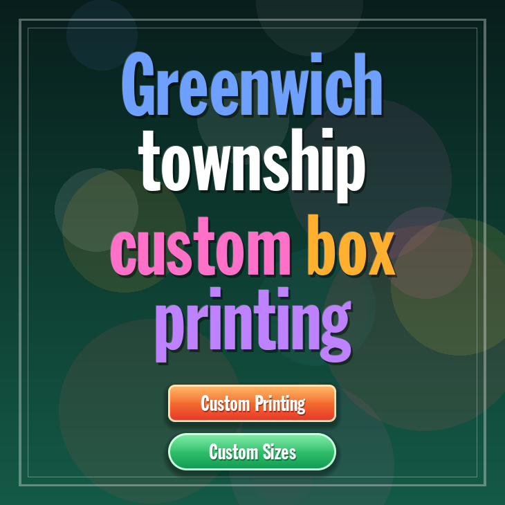 Greenwich township custom box printing