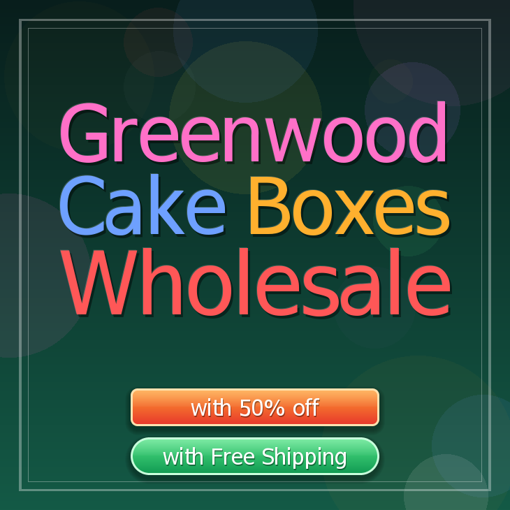 Greenwood cake boxes