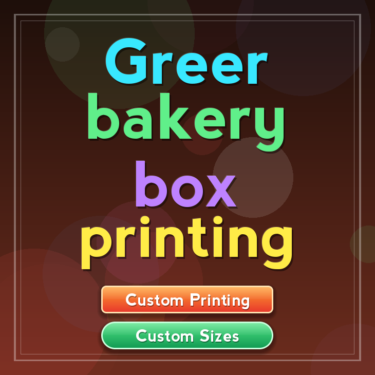 Greer bakery box printing
