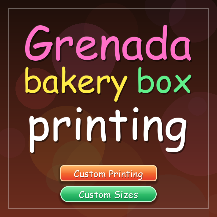 Grenada bakery box printing