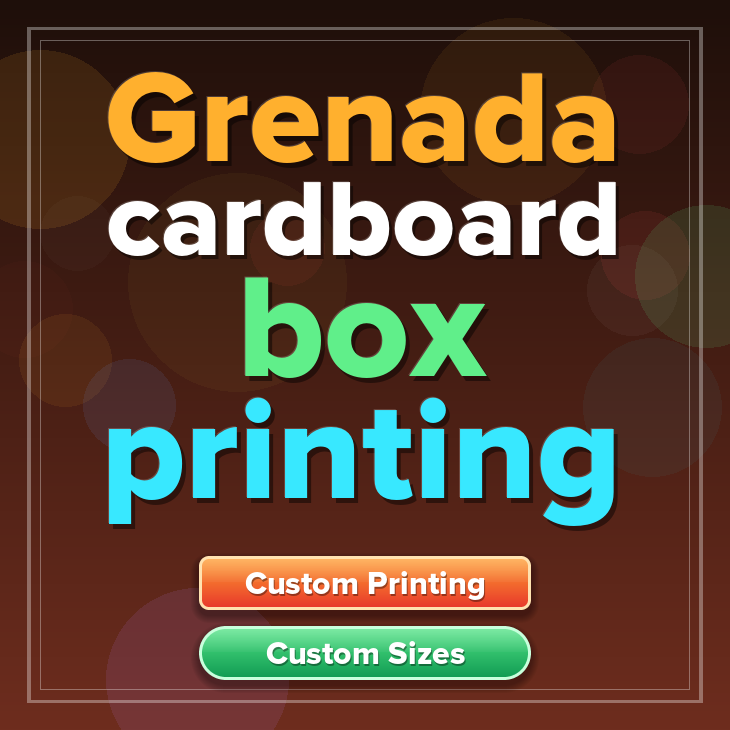 Grenada cardboard box printing