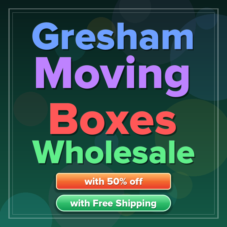 Gresham moving boxes