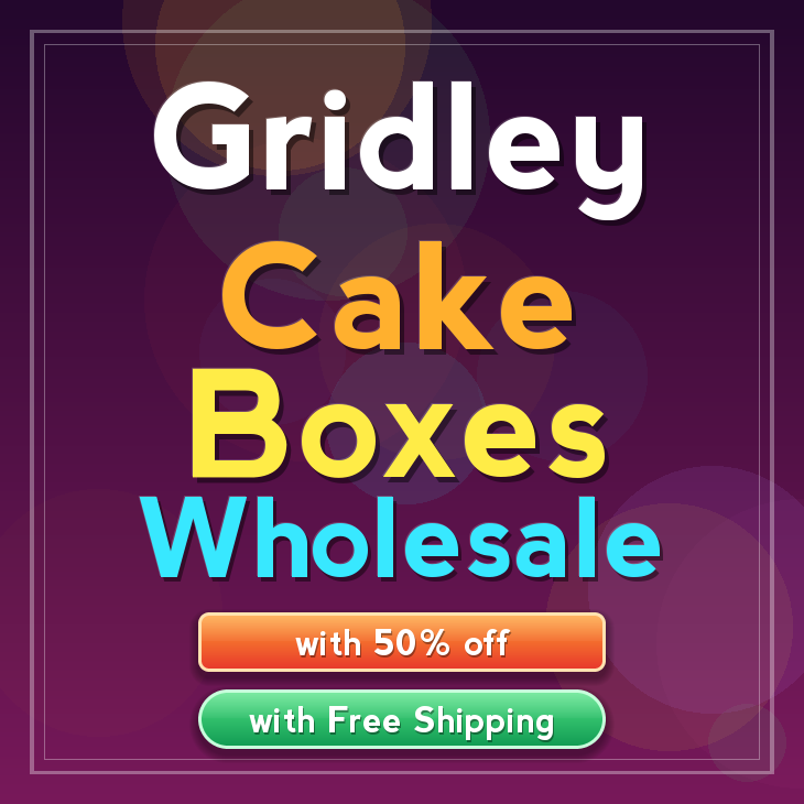 Gridley cake boxes