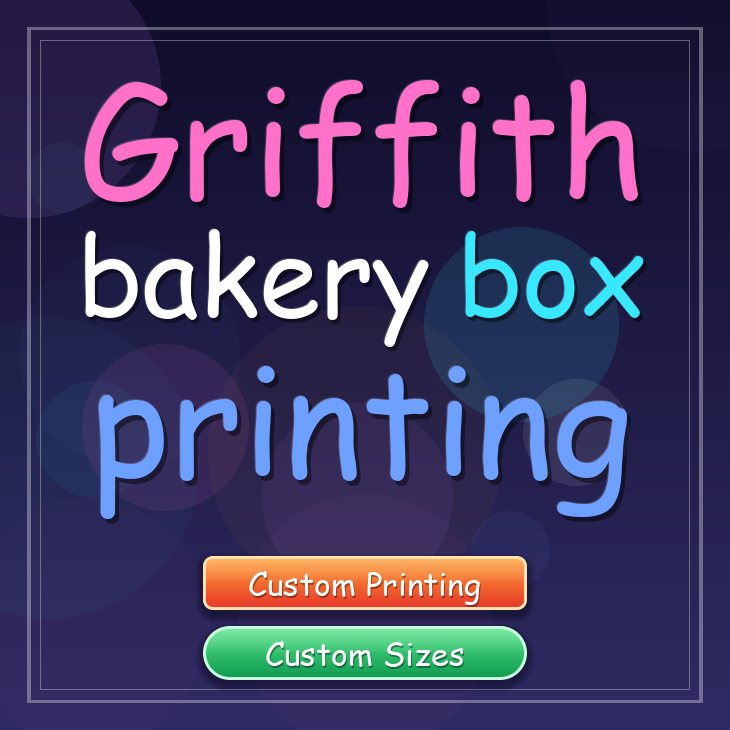 Griffith bakery box printing