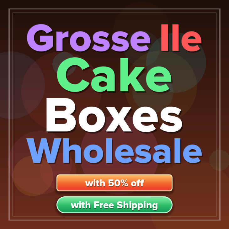 Grosse Ile cake boxes