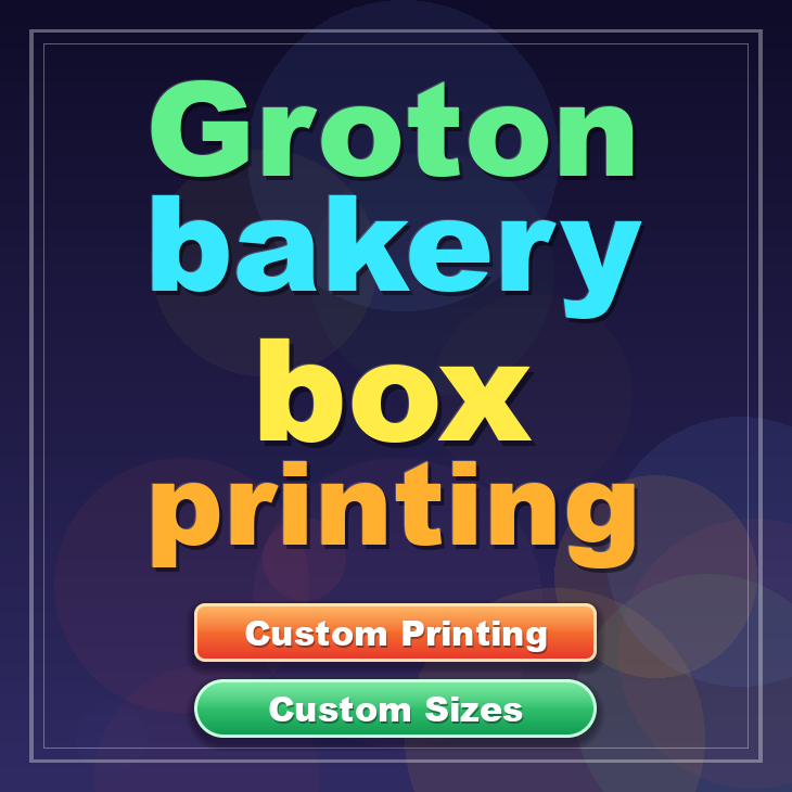 Groton bakery box printing