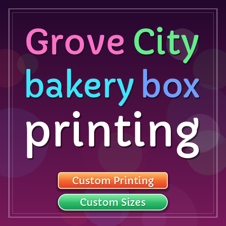 Grove City bakery box printing