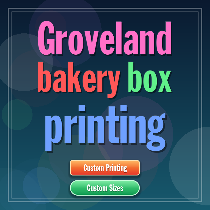 Groveland bakery box printing