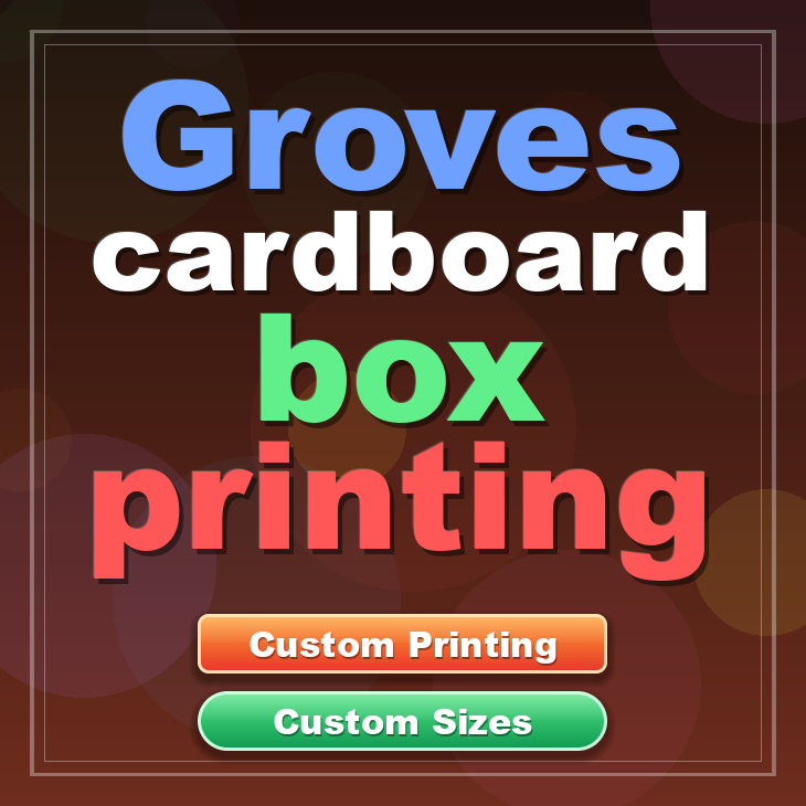 Groves cardboard box printing