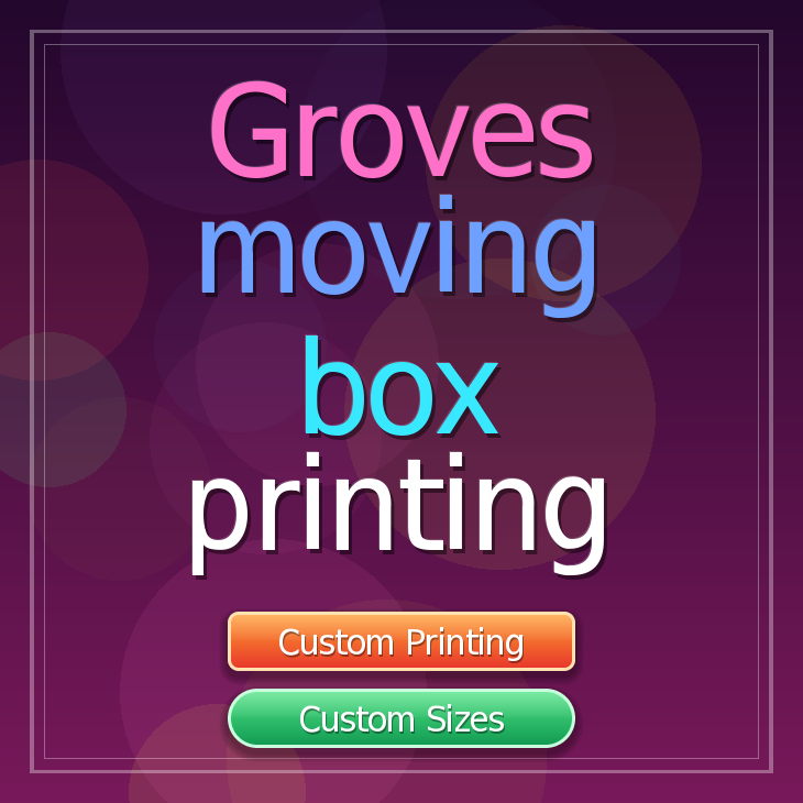 Groves moving box printing