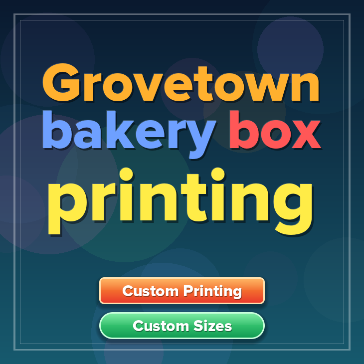 Grovetown bakery box printing