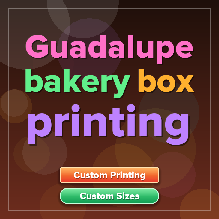 Guadalupe bakery box printing