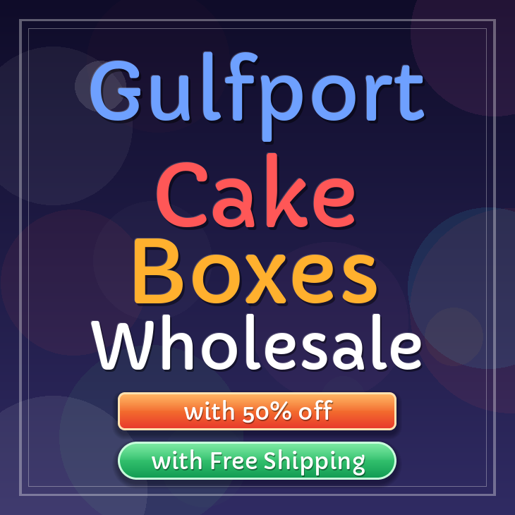 Gulfport cake boxes
