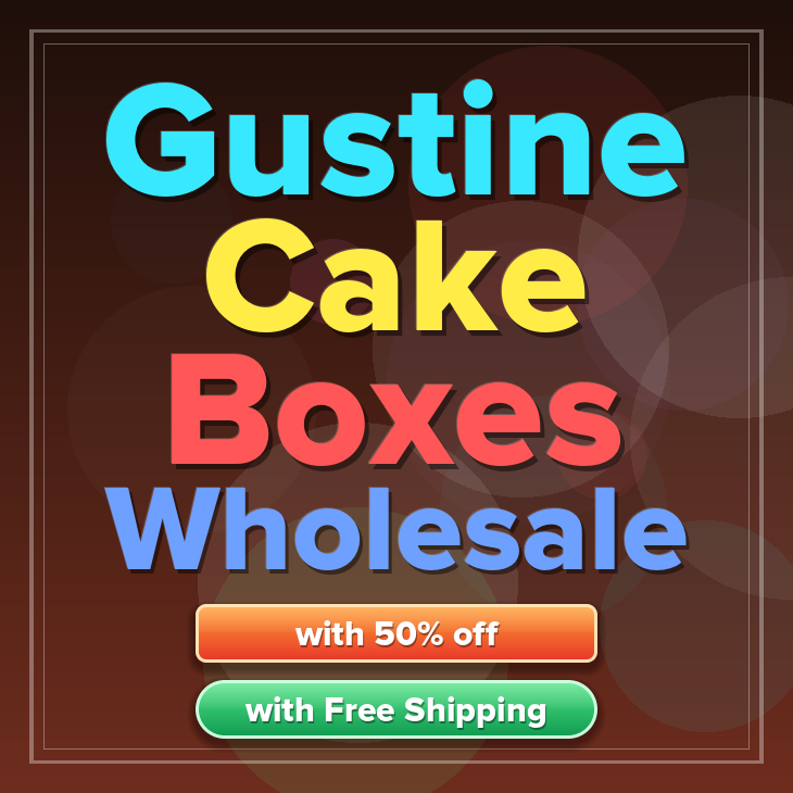 Gustine cake boxes