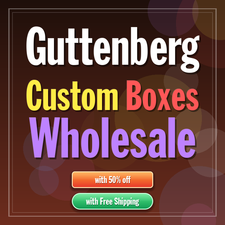 Guttenberg custom boxes