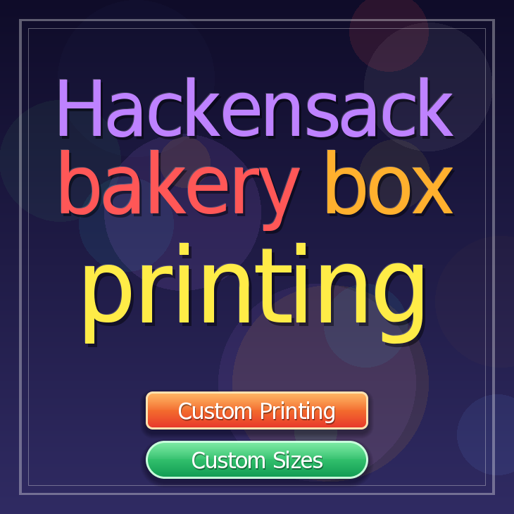 Hackensack bakery box printing