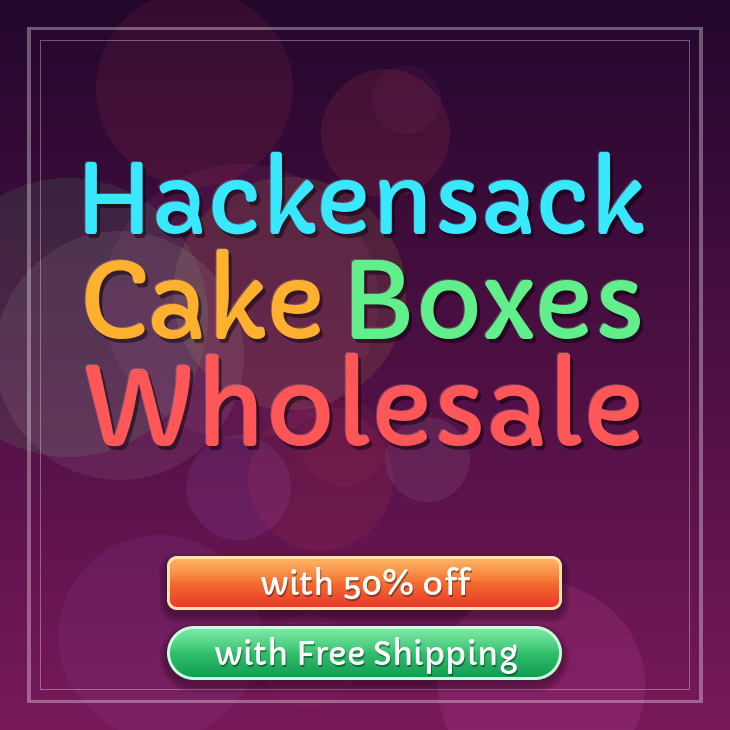 Hackensack cake boxes