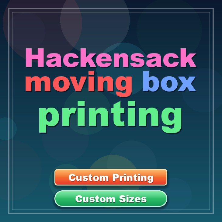 Hackensack moving box printing