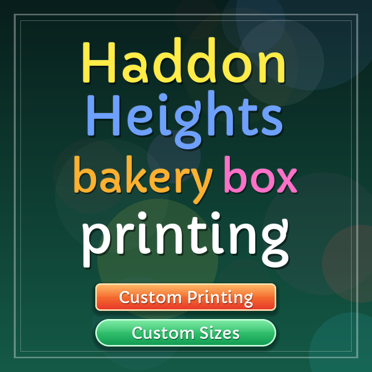 Haddon Heights bakery box printing