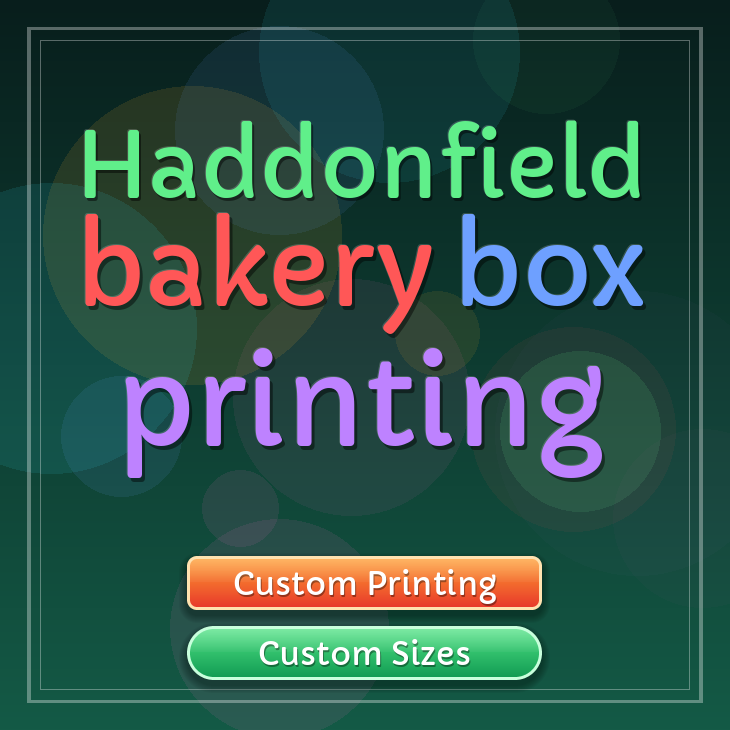 Haddonfield bakery box printing