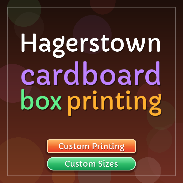 Hagerstown cardboard box printing