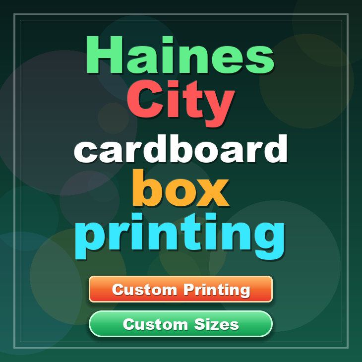 Haines City cardboard box printing