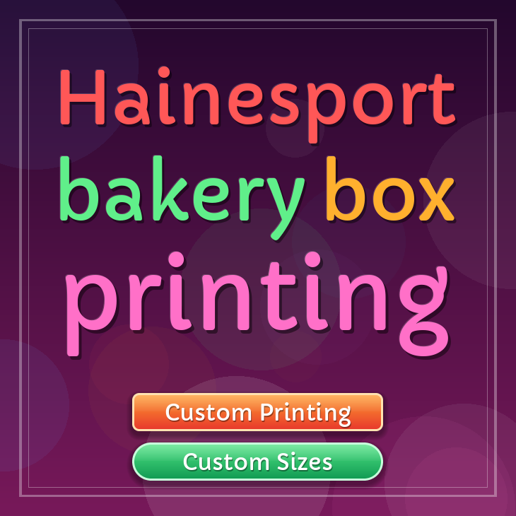 Hainesport bakery box printing