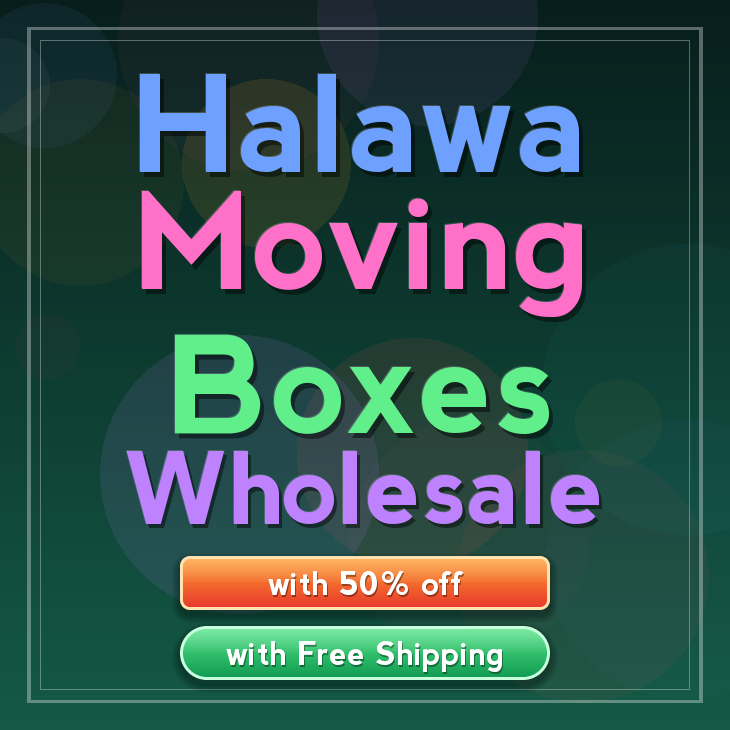 Halawa moving boxes