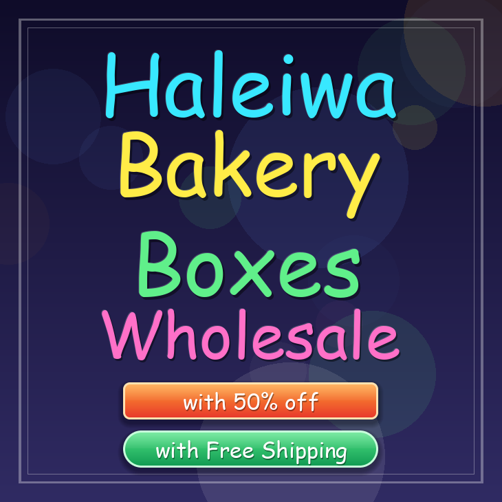 Haleiwa bakery boxes