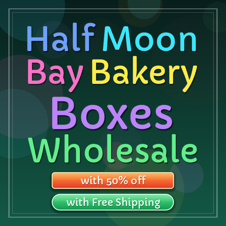Half Moon Bay bakery boxes
