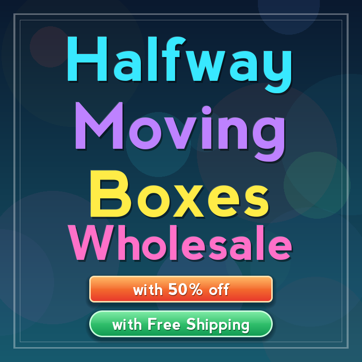 Halfway moving boxes