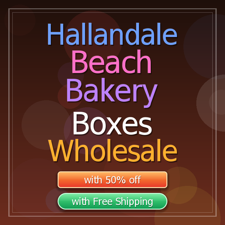 Hallandale Beach bakery boxes