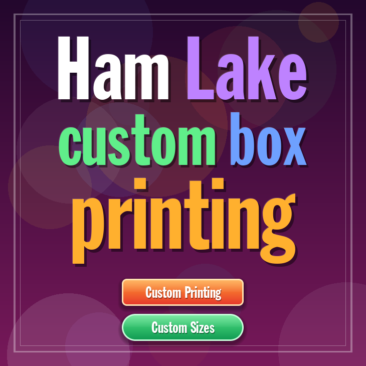Ham Lake custom box printing