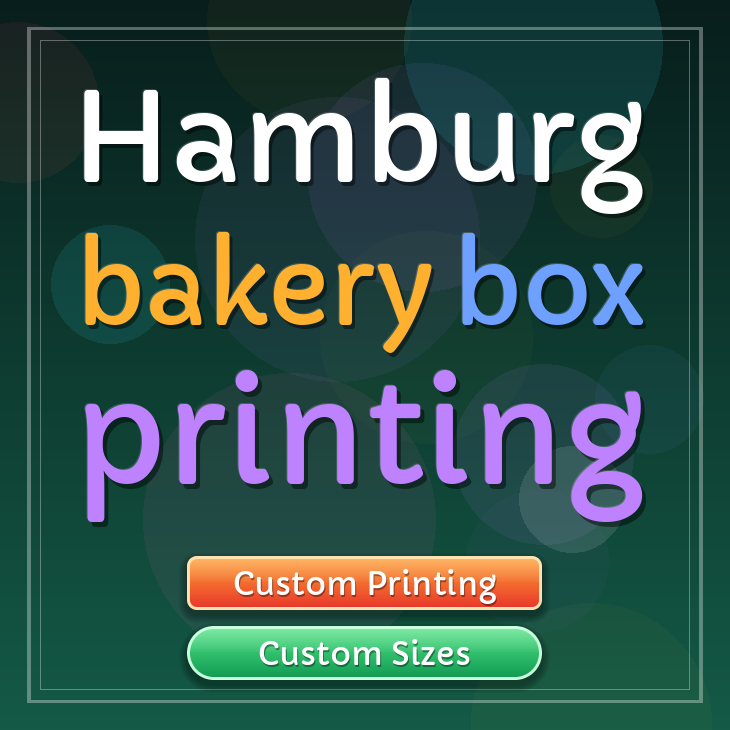 Hamburg bakery box printing