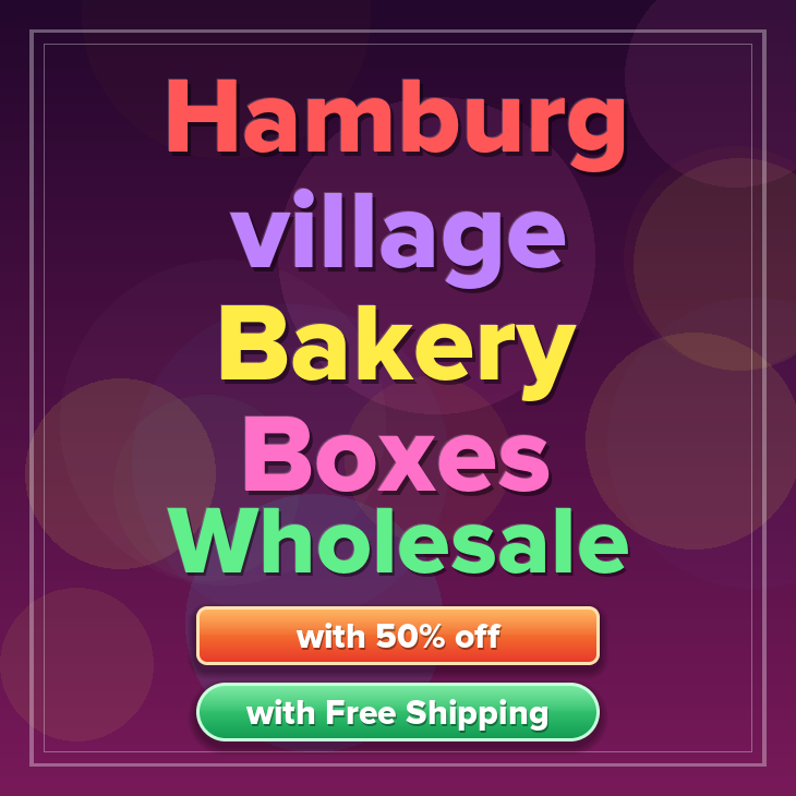 Hamburg Village bakery boxes