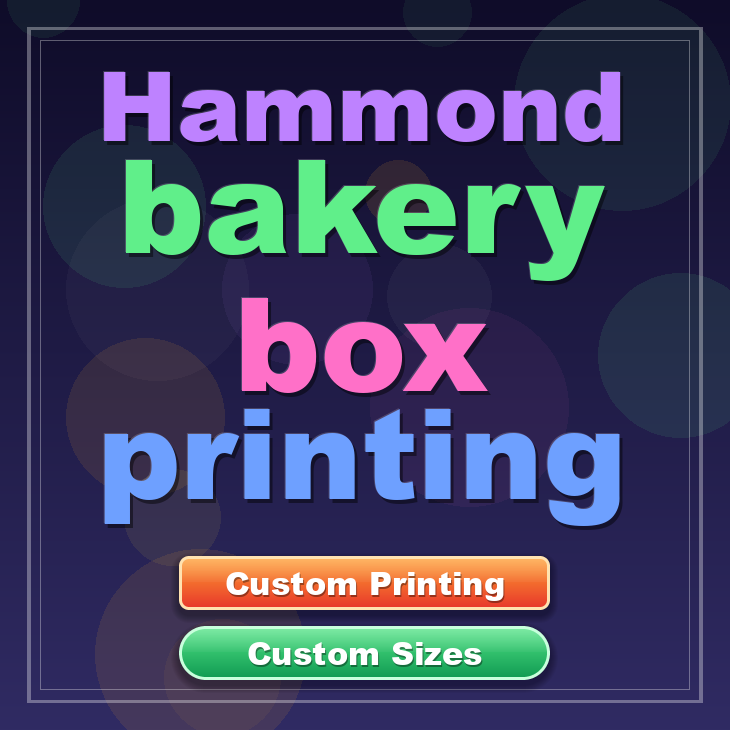Hammond bakery box printing