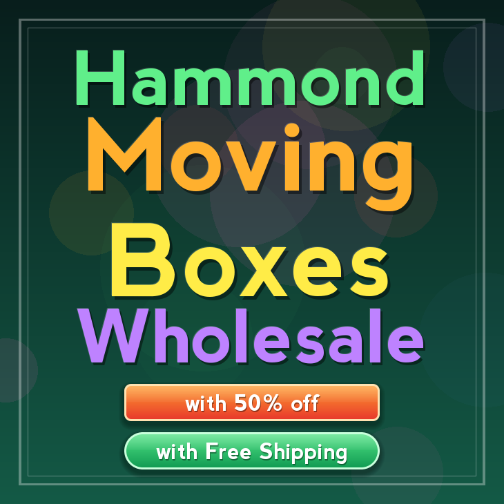 Hammond moving boxes