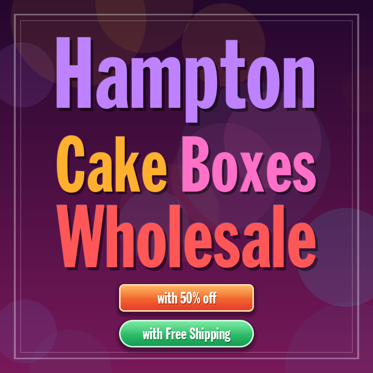 Hampton cake boxes