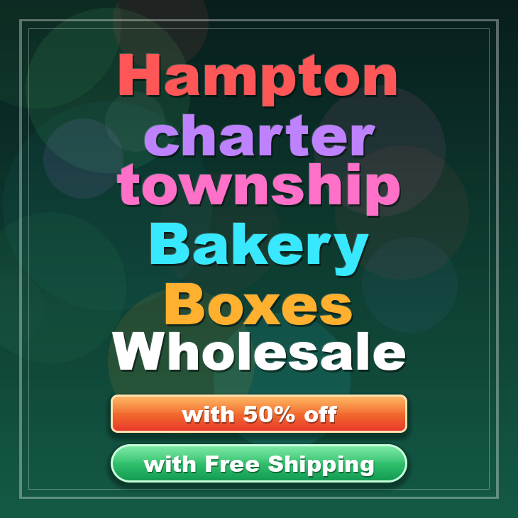 Hampton Charter Township bakery boxes