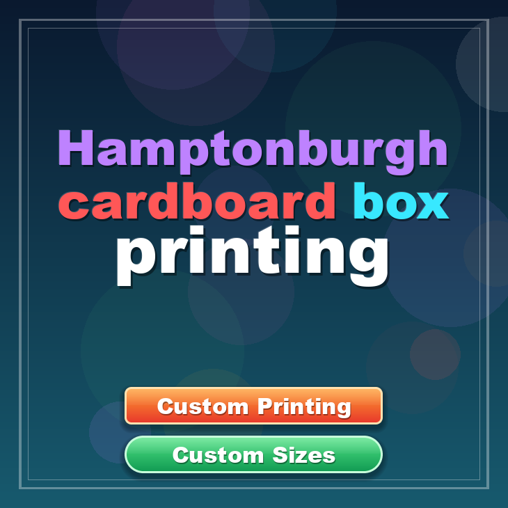Hamptonburgh cardboard box printing